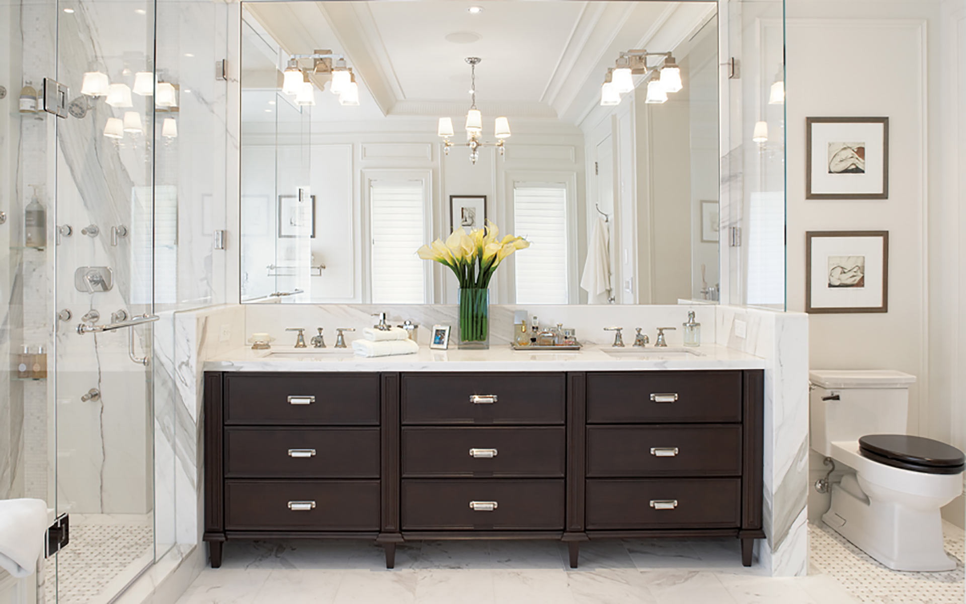 DEANE has designed soothing, beautiful bathrooms in a variety of styles.